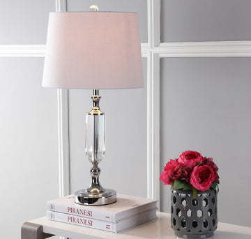 Bella 27" Crystal LED Table Lamp - JONATHAN Y
